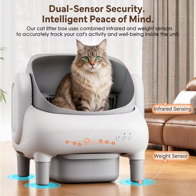 Automatic Cleaning Cat Litter Box
