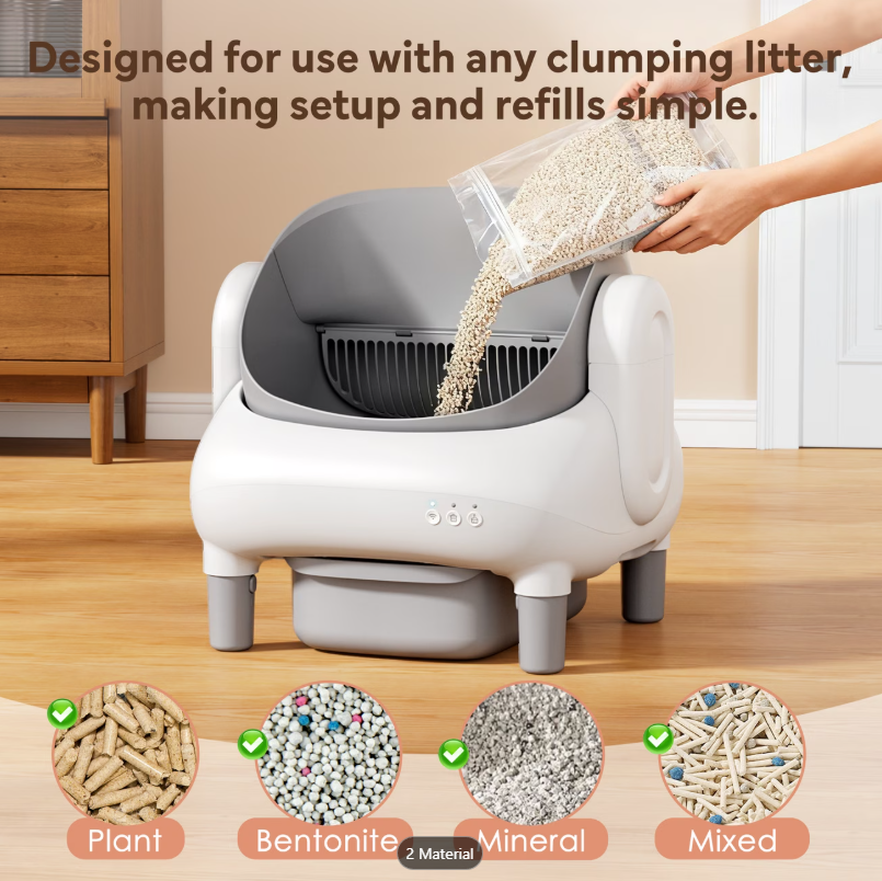 Automatic Cleaning Cat Litter Box