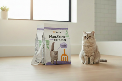 Non-Stick Cat Litter bags with cat